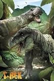 (24x36) T-Rex Dinosaur Art Poster Print