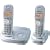 Panasonic Dect 6.0 Expandable Digital Cordless Phone - Dual Handset System (KX-TG6312S)