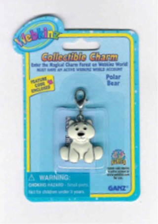 Webkinz Collectible Charm - POLAR BEAR