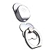 Creaker Zinc Alloy & PC Cell Phone Ring Stand & Holder for iPhone & Android Mobile Phones/ iPad/ iPod/ Tablet) (Silver)