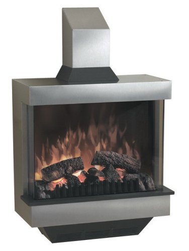 Dimplex EWM-SS Symphony Stainless-Steel Wall-Mounted Electric Fireplace
