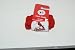 MLB St Louis Cardinals Red Scrunchie Ponytail Holder