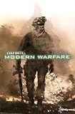 Call of Duty: Modern Warfare 2 (Soldier, Fire) Video Game Poster Print - 22x34 custom fit with RichAndFramous Black 22 inch Poster Hangers