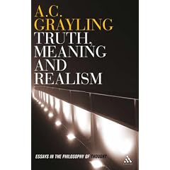 Truth, Meaning and Realism: Essays in the Philosophy of Thought