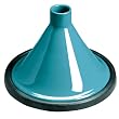 Le Creuset Enameled Cast-Iron 1-3/4-Quart Moroccan Tagine, Caribbean