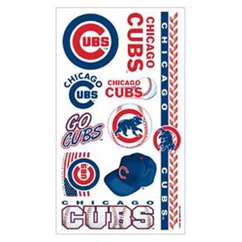 Chicago Cubs Temporary Tattoos