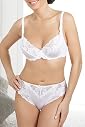 Per Una Waves Texture & Lace Non-Padded Balcony B-DD Bra [T81-2018N-S]