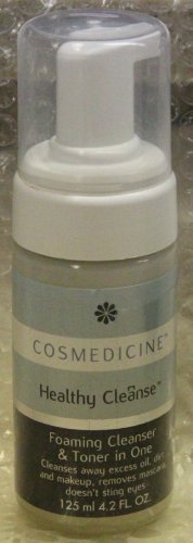 Cosmedicine Healthy Cleanse Foaming Cleanser/Toner Travel Size 1.52 oz