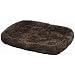 Precision Pet 37 x 25 Cozy SnooZZy Bumper Pet Bed, Chocolate