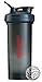 BlenderBottle Pro45 Extra Large Shaker Bottle, Grey/Red, 45-Ounce