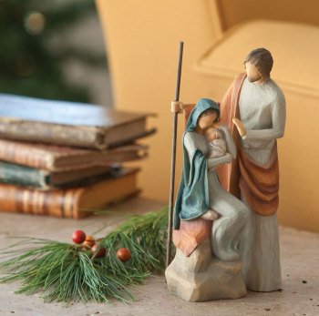 Willow Tree The Holy Family Small Nativity Set by Susan Lordi, 26290