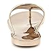 BCBGeneration Star Women Open Toe Synthetic Bronze Thong Sandal