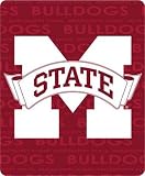 Mississippi State Bulldogs Classic Fleece Blanket / Throw