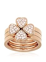 Folli Follie Anillo H4H-Heart 4 Heart (Rosado)