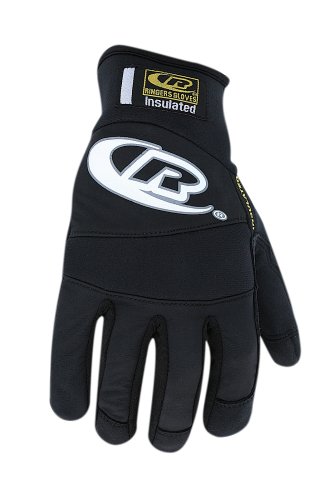 Ringers Gloves 121-10 Insulated Nylon Glove, Black, Large On Sale