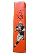 New Orleans Saints Drew Brees Autographed Custom Photo Football End Zone Pylon, Proof Photo