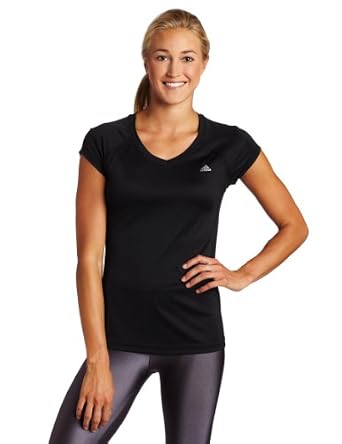 adidas Ladies Clima Response Short-Sleeve Tee by adidas