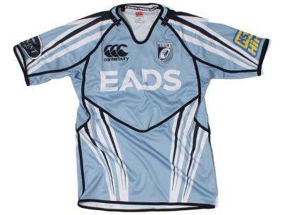 CANTERBURY Cardiff Blues Home Rugby Test Short Sleeve Jersey, Blue, XXL - size XXL CANTERBURY Cardiff Blues Home Rugby Test Short Sleeve Jersey, Blue, XXL - size XXL