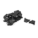 uxcell セルボタン電池ホルダー　シェルCR1220電池ボタン　電池ホルダー　20個　DIPタイプ　 プラスチック