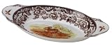 Spode Woodland Bread Tray 15 inch L x 7 inch W - Rabbit