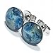 LilMents Earth World Globe Planet Unisex Mens Womens Stainless Steel Stud Earrings