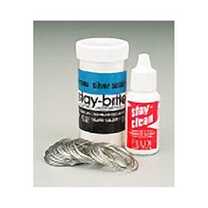 on.com: STA-BRITE SBSK Silver Solder 3\/64 1