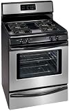 Frigidaire FGF364KC 30″ Freestanding Gas Range with 4 Sealed Burners, 5.0 cu. ft. Self-Cleaning Oven, Square Steel Grates, EasySet 300 Oven Controls, Vari-Broil, Oven Light and Storage Drawer: Stainless Steel