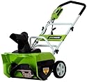 Greenworks 26032 20-Inch 12 Amp Electric Snow Thrower