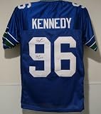Cortez Kennedy Autographed Seattle Seahawks Jersey w/"HOF 12"