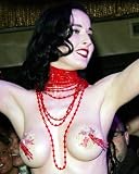 DITA VON TEESE 8x10 COLOR PHOTO
