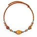 Naturally Yours Coil Beaded Copper Hues Choker