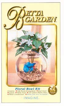 Betta Garden Floral Bowl Kit 3/4 Gallon (Catalog 