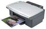 Epson Stylus DX4850 - Multifunction ( colour ) - ink-jet - copying (up to): 18 ppm (mono) / 17 ppm (colour) - printing (up to): 20 ppm (mono) / 19 ppm (colour) - Hi-Speed USB