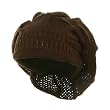 New Rasta Knitted without Brim Hat - Brown W27S24E