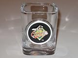 BALTIMORE ORIOLES Team Logo SHOT GLASS with Pewter Logo