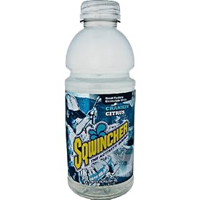 Sqwincher 030531-CC Cool Citrus Flavor 20 oz Wide Mouth Ready-To-Drink Bottle (Case of 24)