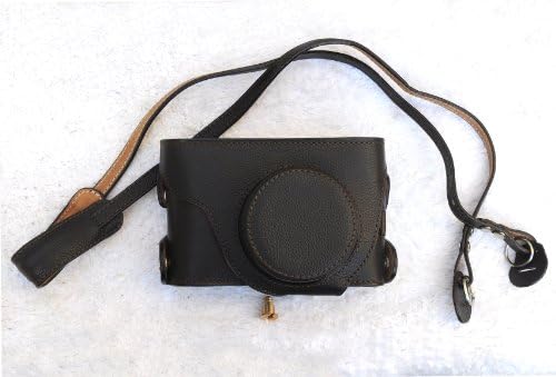 Rainbowimaging Dark Brown Genuine Leather Full Case for FUJIFILM FINEPIX X100 camera