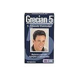 Grecian 5 5-Minute Haircolor, Real Black, 1 kit, (Pack of 3)