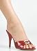 Designer Dressy Elegant Slip-On Pump with Rhinestone Jewel from Hot Fash Shoes - JASMINE Red
