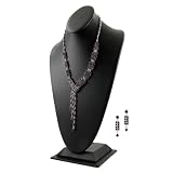 Gift Set: Carrie's Bib Necklace and Earrings - Purple