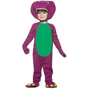 Infant Size 12-24Mo Barney Licensed DELUXE Costume by First Fantasies Rasta Imposta
