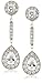 Platinum Plated Sterling Silver Cubic Zirconia title=