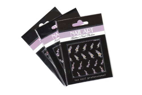Nail Art Sticker / selbstklebend, schick und trendig - W&auml;hlen Sie aus 11 Motiven ! - Sprin Preisvergleich