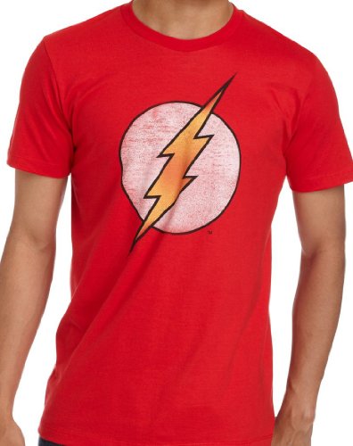  The Flash T-shirt - Distressed Logo Tee Shirt