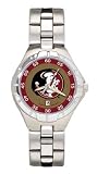Logo Art NCAA Florida State Seminoles Pro II Women's Stainless Steel Bracelet Watch