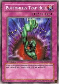 Yu-Gi-Oh! - Bottomless Trap Hole (SDZW-EN034) - Structure Deck Zombie World - 1st Edition - Common On Sale