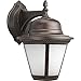 Progress Lighting P5864-2030K9 Traditional One Light Wall Lantern from Westport Collection Dark Finish, 11", Antique Bronze