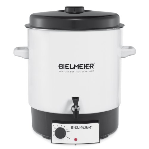 Bielmeier 680122 Einkoch-Halbautomat und Gl&uuml;hwein-Halbautomat / Emaille / wei&szlig; / mit 3/8\' Preisvergleich