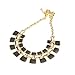 Nicerocker Hot Fashionable Hollow Out Enamel Punk Statement Alloy Necklaces (（Black ))