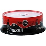 Maxell DVD-RW 4.7Gb 2x Spindle 25 rewritable dvd 25 pack dvd rw blank dvd